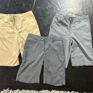 Under Armour Kids Golf Shorts (Big Kids) Boys 3 pack youth Large